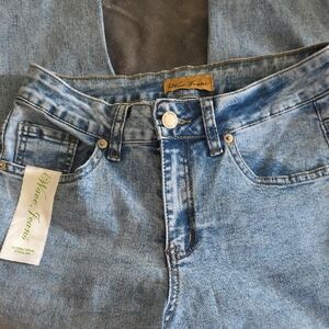 Blue Denim Women Jeans by Wave